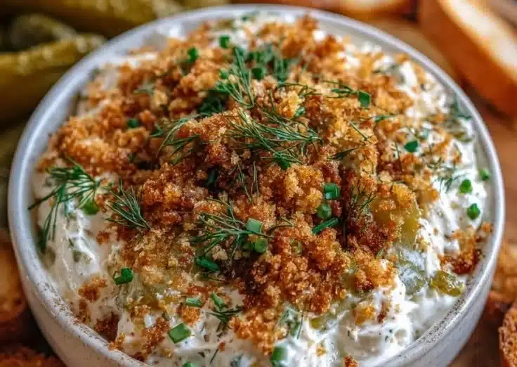 Fried Pickle Ranch Dip 1 Fried Pickle Ranch Dip