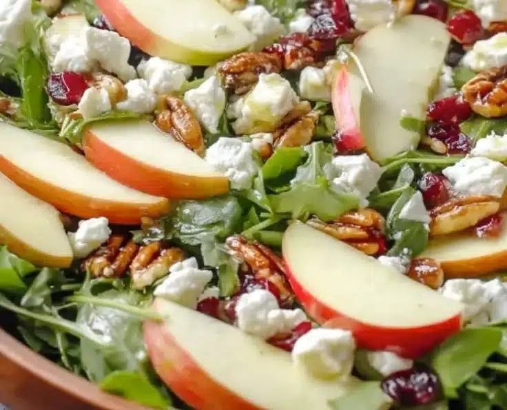 Honeycrisp Apple and Feta Salad