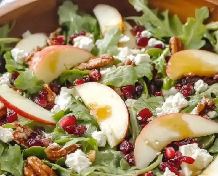 Honeycrisp Apple and Feta Salad