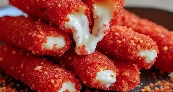 Hot Cheeto Mozzarella Sticks: Best Quick Dinner Recipe