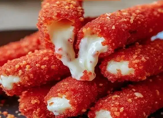 Hot Cheeto Mozzarella Sticks: Best Quick Dinner Recipe