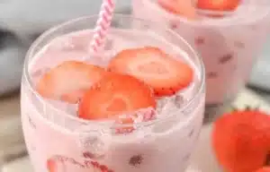 Refreshing Keto Pink Drink, a low-carb beverage perfect for keto diets