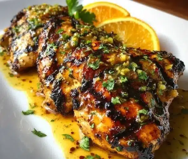 Key West Grilled Chicken with Tropical Citrus Marinade