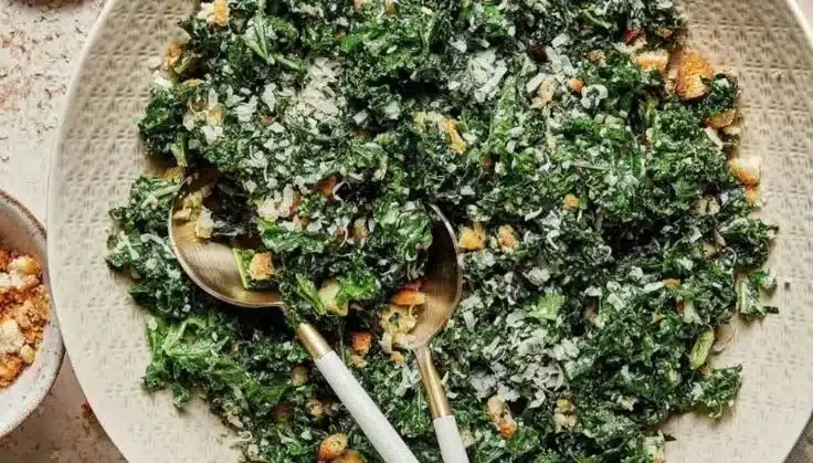 Lemon Parm Kale Salad