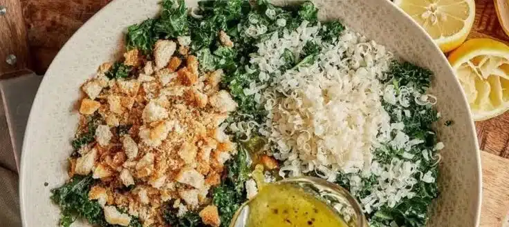 Lemon Parm Kale Salad