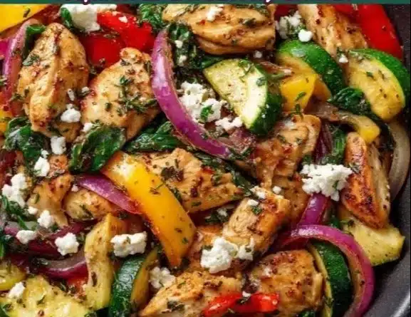 Mediterranean Chicken Stir Fry Recipe