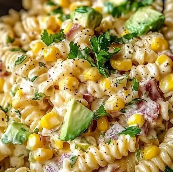 Mexican Street Corn Pasta Salad 1 Mexican Street Corn Pasta Salad