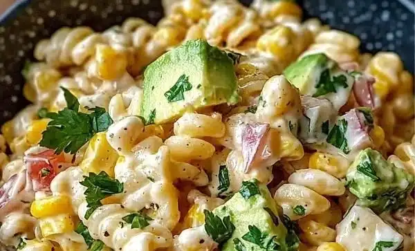 Mexican Street Corn Pasta Salad 2 Mexican Street Corn Pasta Salad