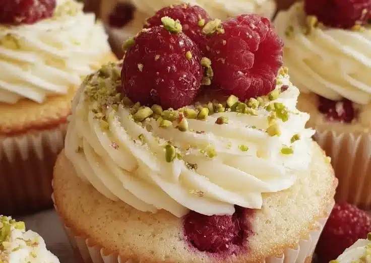 Moist Lemon Cupcakes with Raspberry Filling 1 Moist Lemon Cupcakes with Raspberry Filling