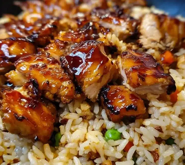 One-Pan Bold Honey BBQ Chicken Rice