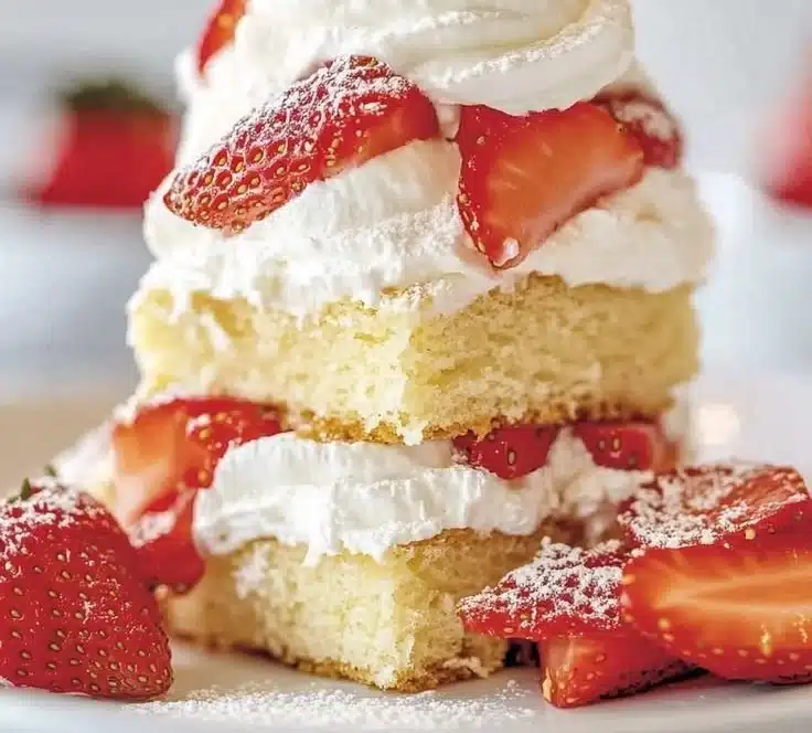 Quick Classic Strawberry Shortcake