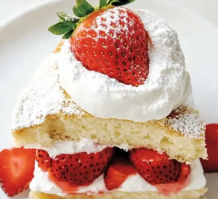 Quick Classic Strawberry Shortcake