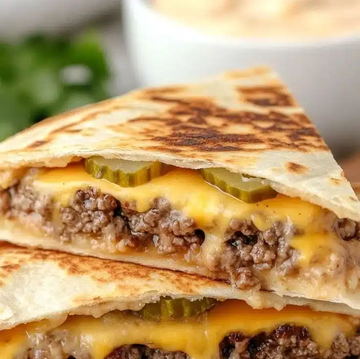 Sizzling Blackstone Quesadilla Burger 2 Sizzling Blackstone Quesadilla Burger
