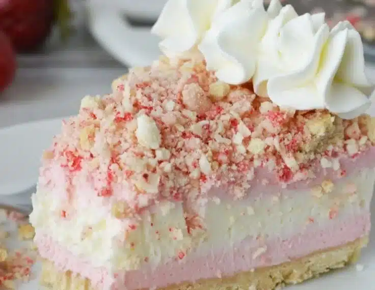 Strawberry Crunch Cheesecake 1 Strawberry Crunch Cheesecake
