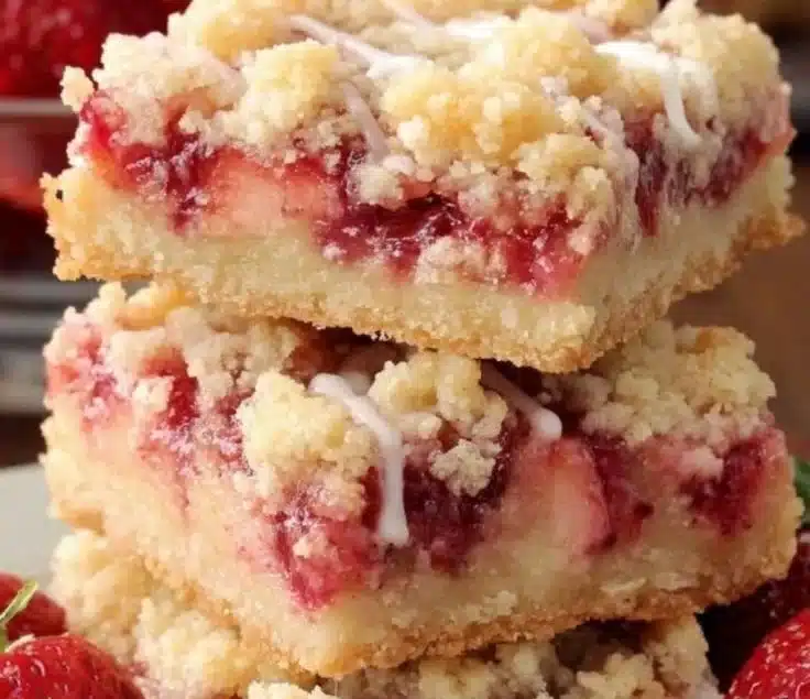 Strawberry Shortcake Bars Recipe 1 Strawberry Shortcake Bars Recipe