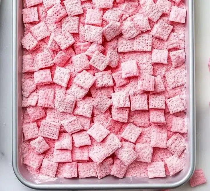Strawberry Shortcake Puppy Chow