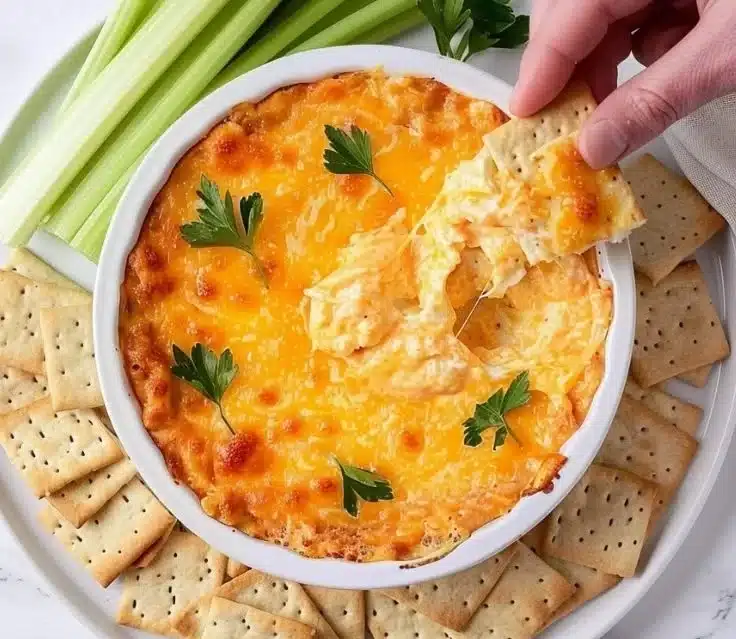 Super Bowl Buffalo Chicken Dip