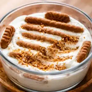 Viral Japanese yogurt cheesecake made with two simple ingredients: yogurt and cookies.