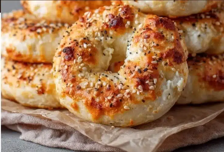 3-Ingredient Protein Bagels: Made with Greek Yogurt