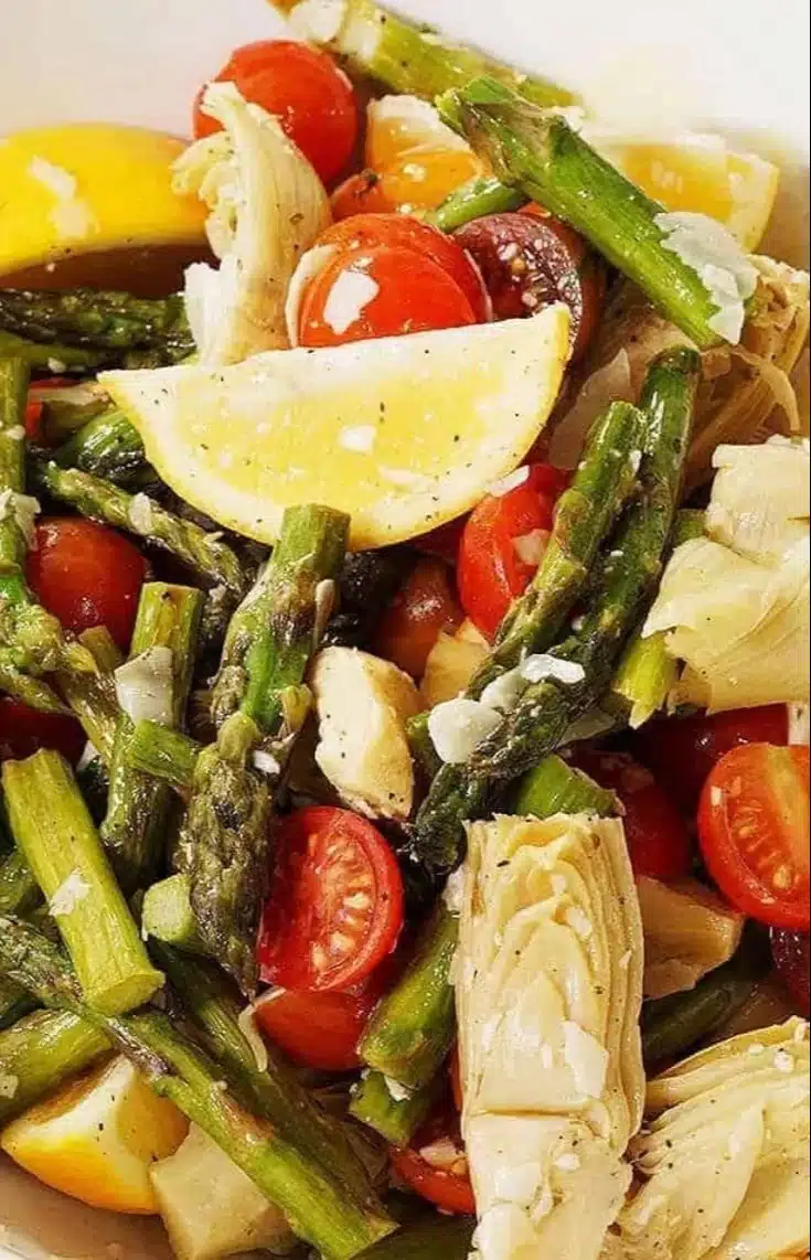 Asparagus and Cherry Tomato Salad