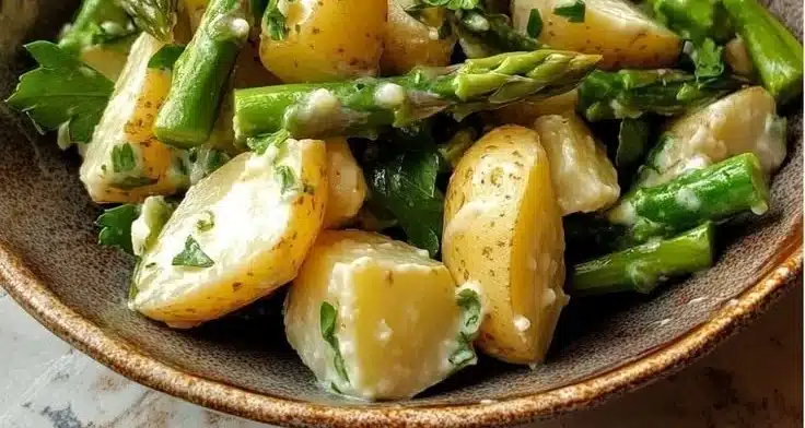 Asparagus and New Potato Salad 1 Asparagus and New Potato Salad