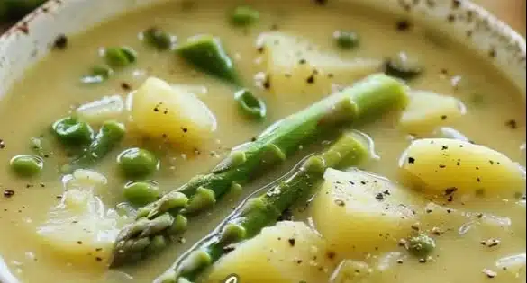 Asparagus Potato Soup 2 Asparagus Potato Soup