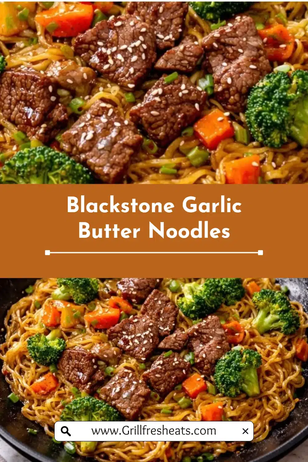 Blackstone Garlic Butter Noodles