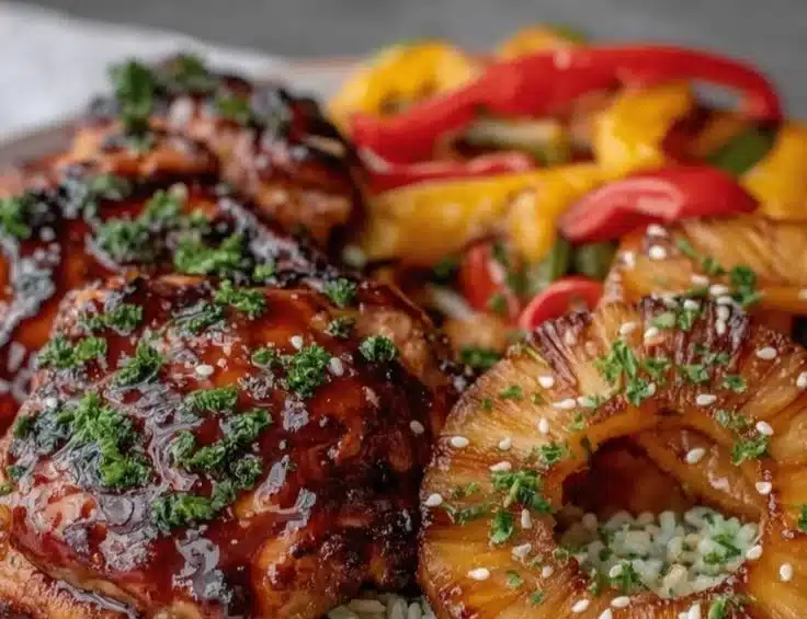 Brown Sugar Pineapple Chicken