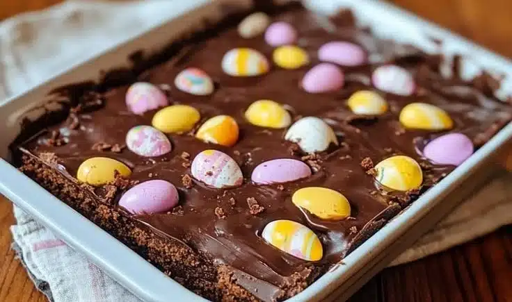 Cadbury Egg Fudge