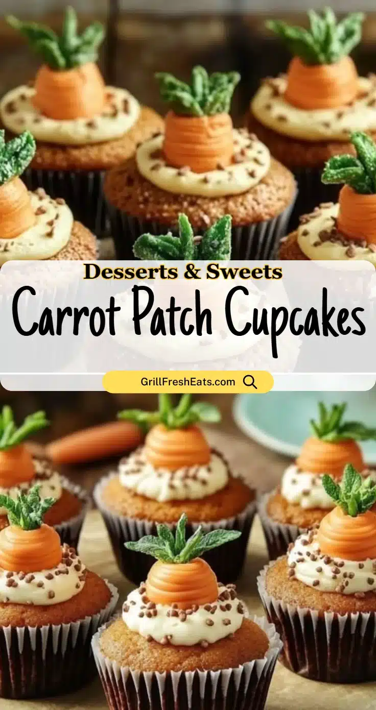 Carrot Patch Cupcakes