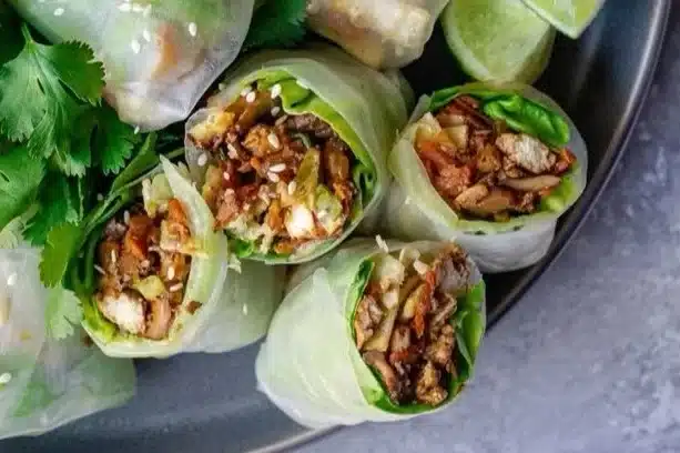 Chicken Spring Rolls