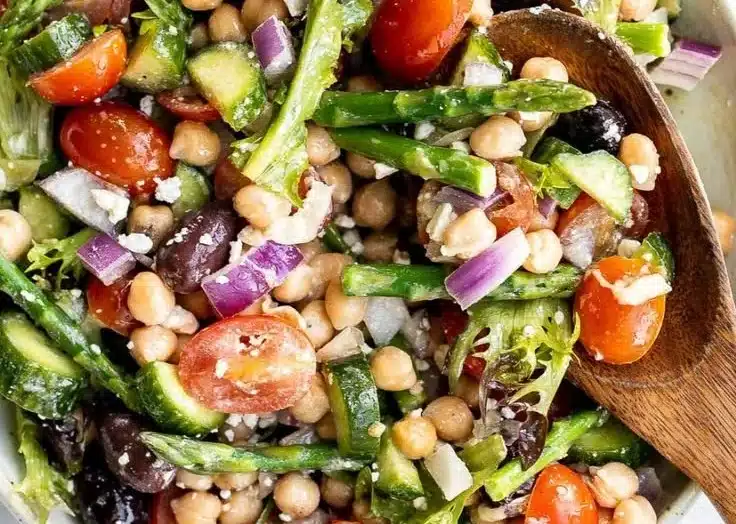 Chopped Asparagus Salad 1 Chopped Asparagus Salad