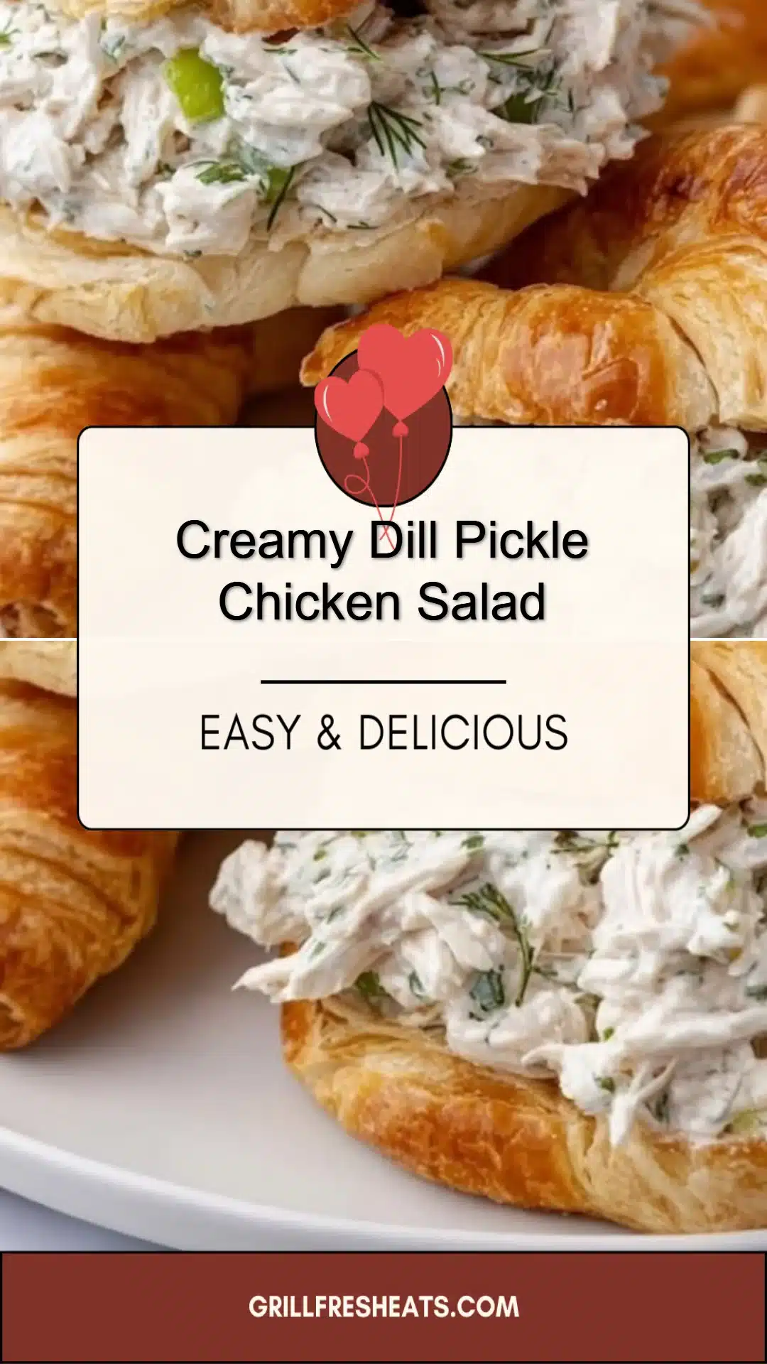 Creamy Dill Pickle Chicken Salad