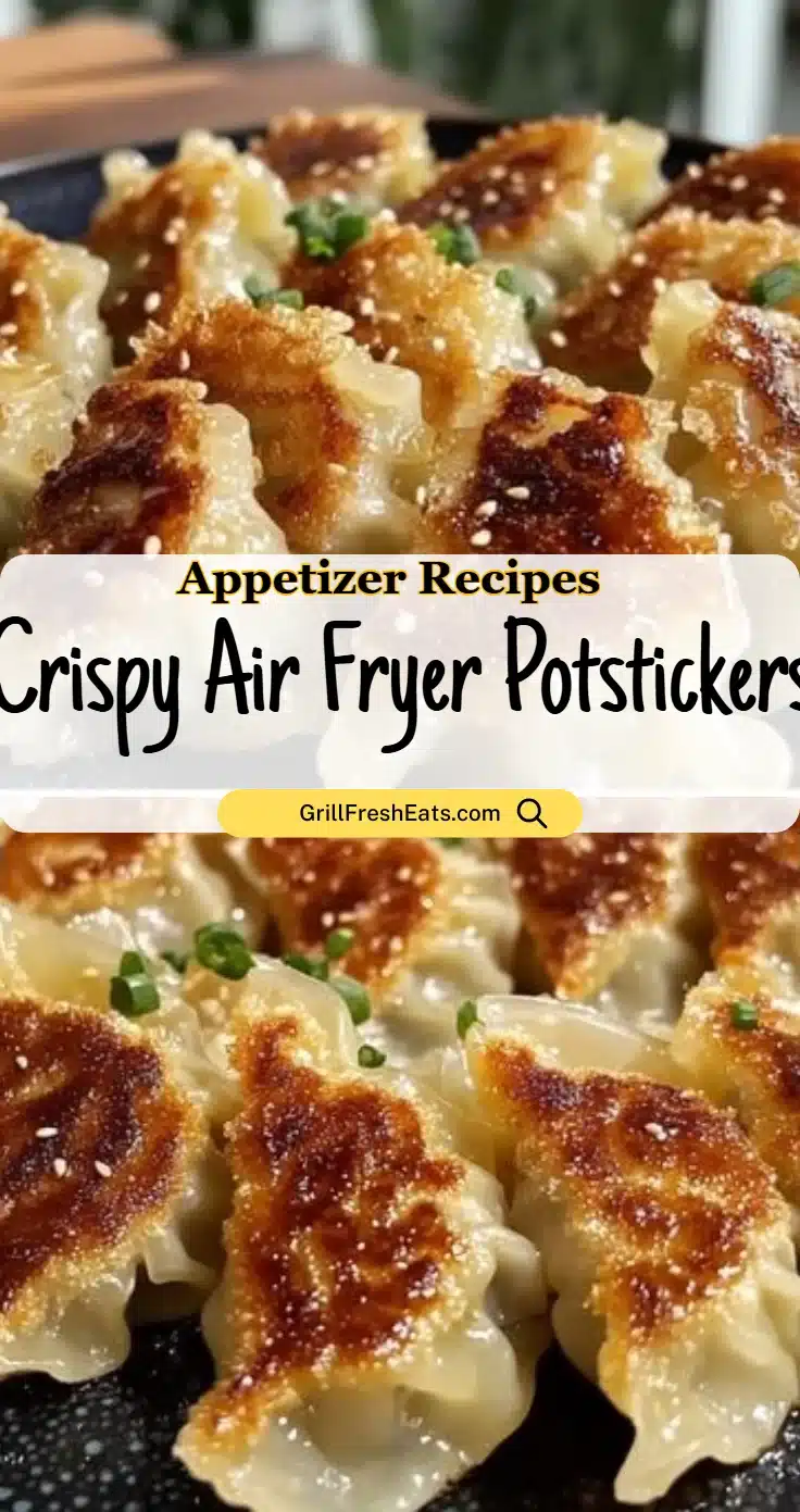 Crispy Air Fryer Potstickers