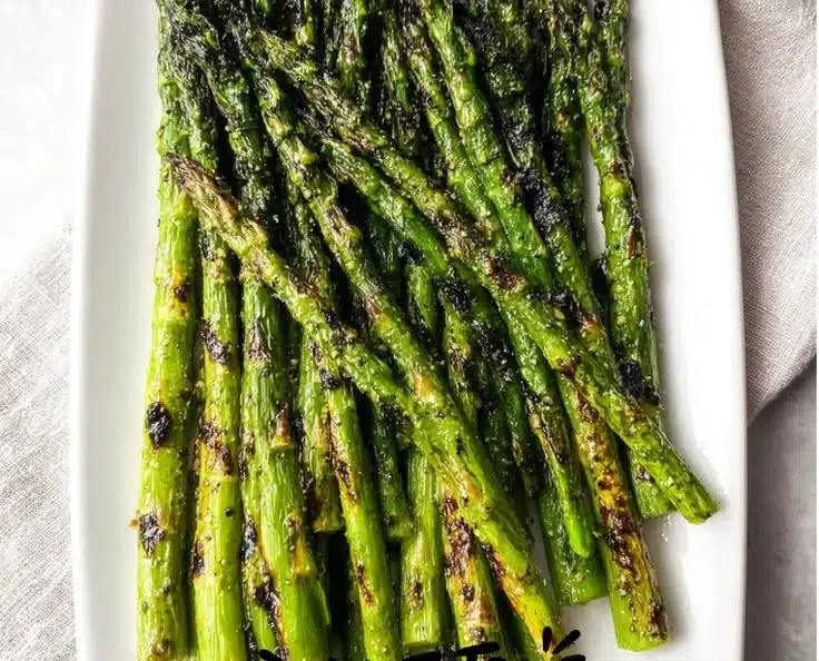 Crispy Asparagus on a Blackstone Griddle