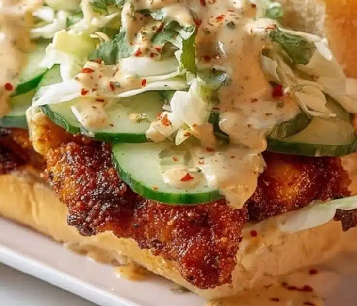 Crispy Cilantro Lime Chicken Sandwich