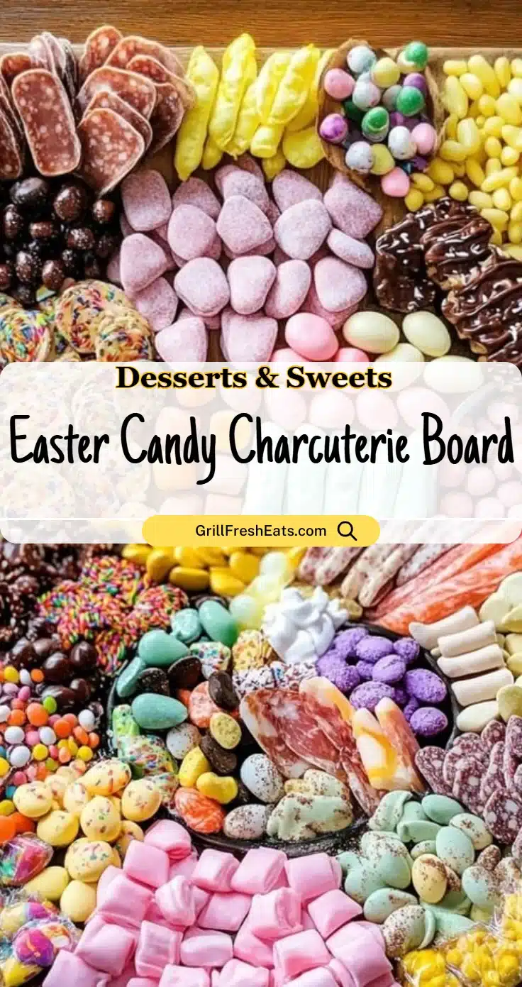 Easter Candy Charcuterie Board