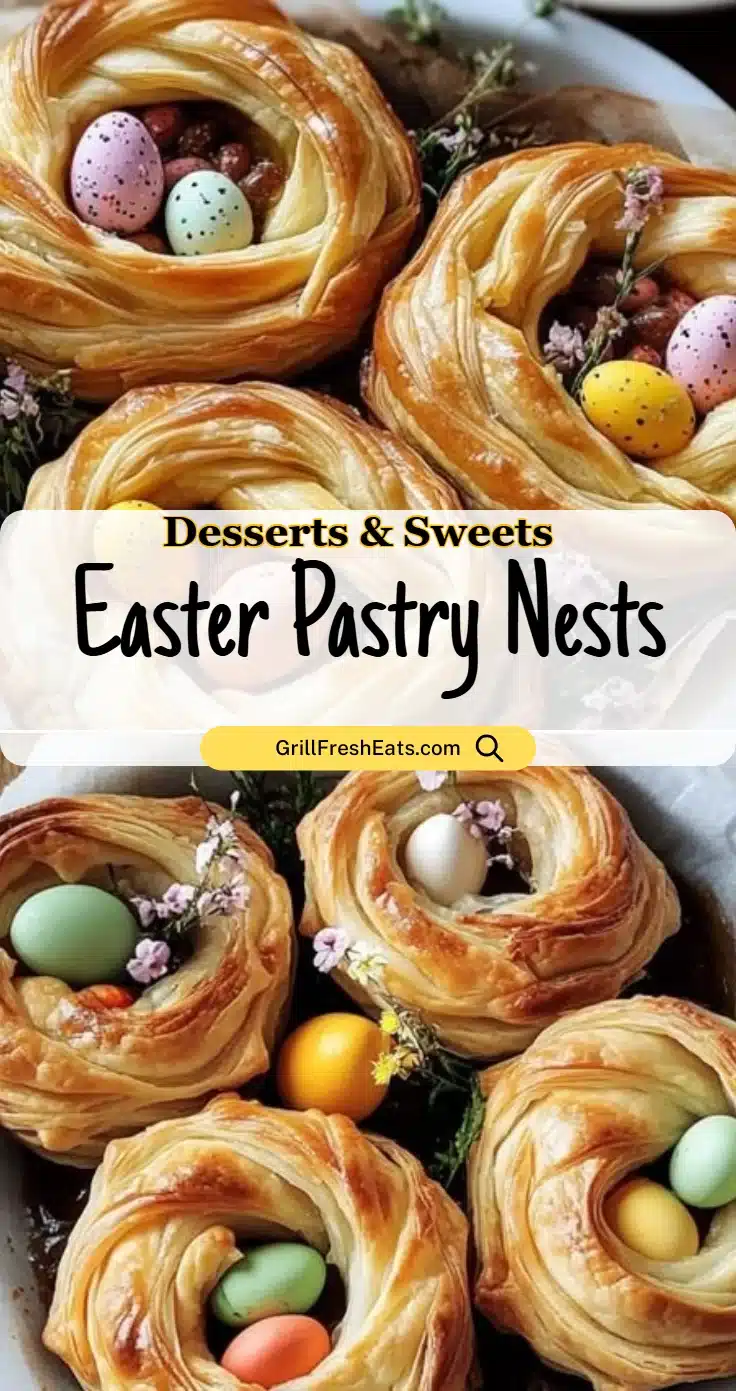 Easter Pastry Nests