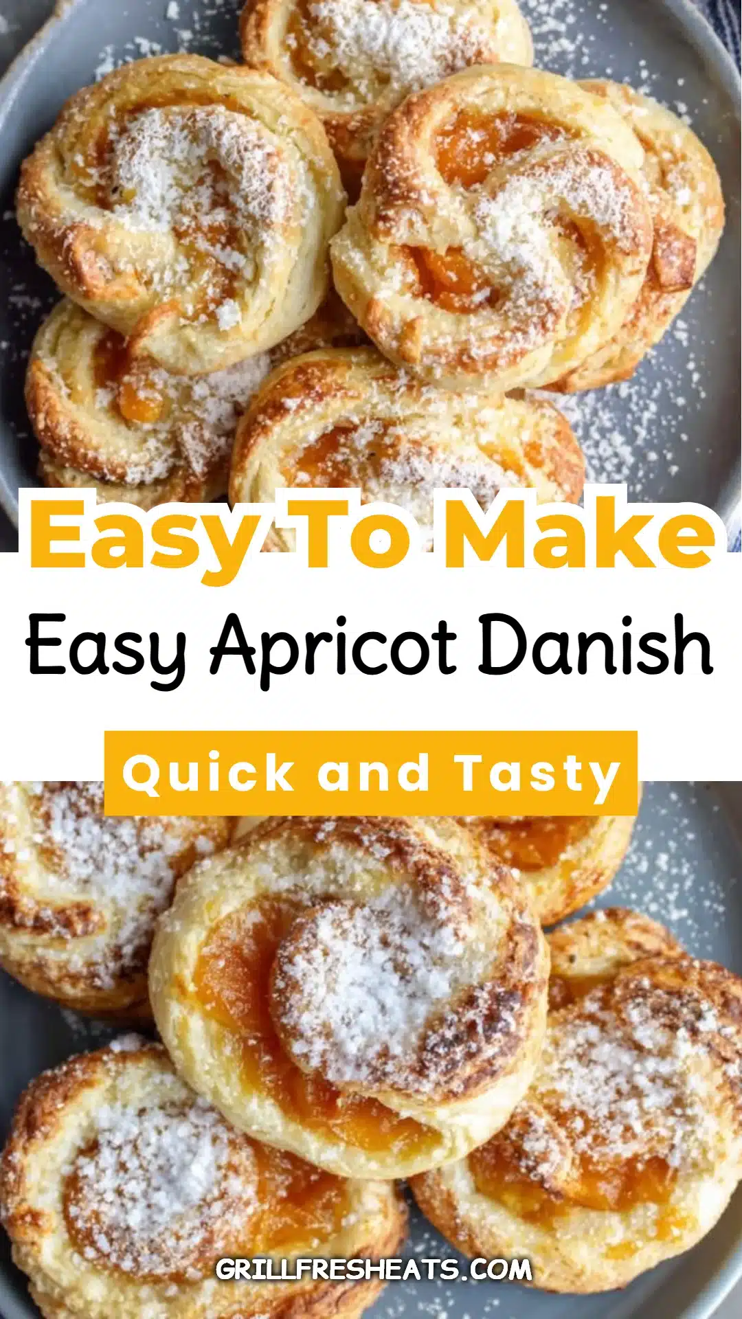 Easy Apricot Danish