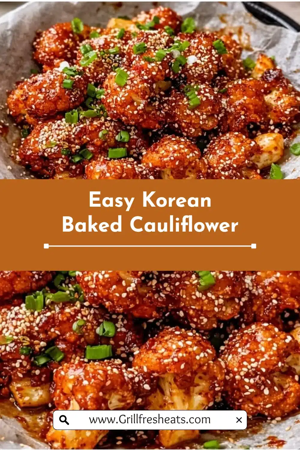 Easy Korean Baked Cauliflower 1 Easy Korean Baked Cauliflower