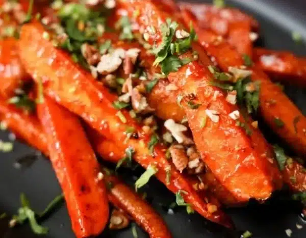 Gochujang Oven Roasted Carrots 1 Gochujang Oven Roasted Carrots