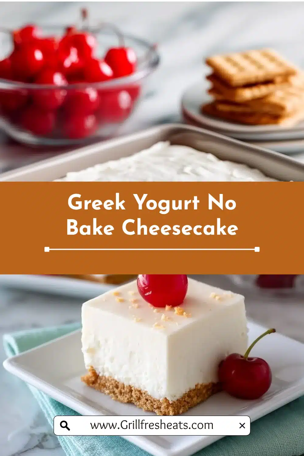 Greek Yogurt No Bake Cheesecake 1 Greek Yogurt No Bake Cheesecake