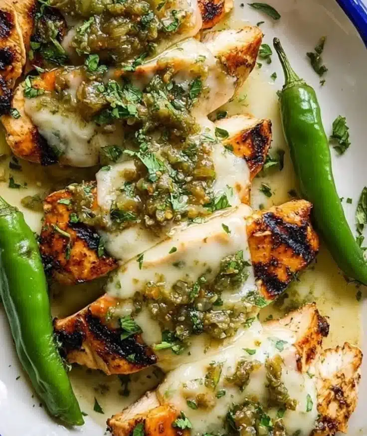 Grilled Salsa Verde Chicken