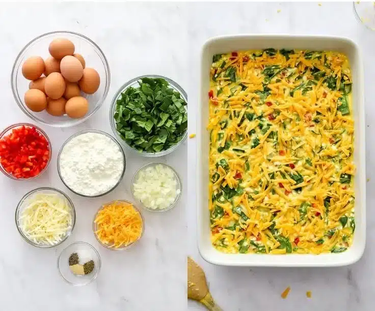 High-Protein Cottage Cheese Egg Bake