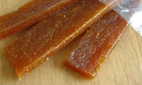 Homemade Apricot Fruit Leather