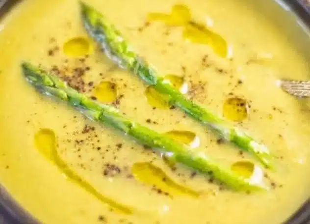 Instant Pot Asparagus Soup 1 Instant Pot Asparagus Soup