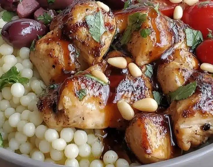 Italian Chicken Couscous Bowl