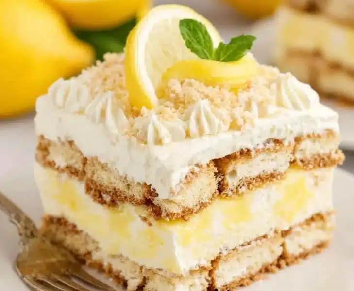 Lemon Eclair Cake