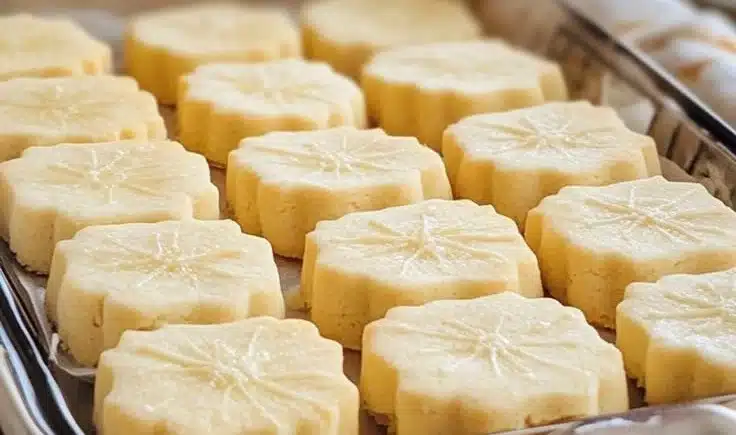 Lemon Shortbread Cookies