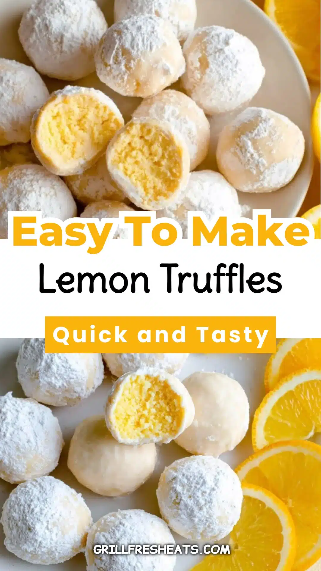 Lemon Truffles